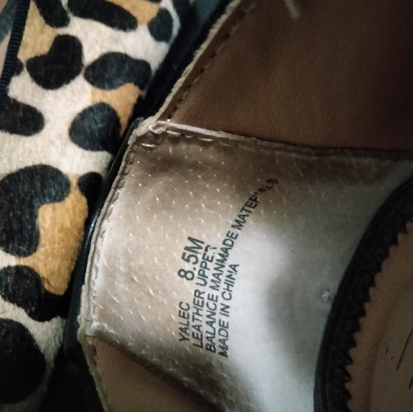 Me too animal print slip-on loafers shoes size 8.5 - Picture 5 of 6